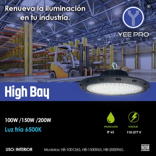 LUMIMARIA HIGHBAY PRO 100W 110-277V 6500K YEE