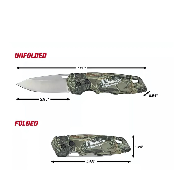 NAVAJA PLEGABLE CAMUFLAJEADA MILWAUKEE