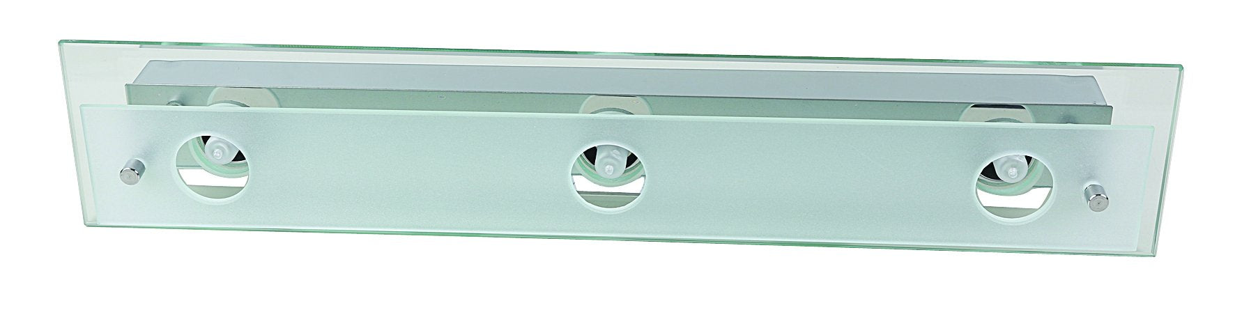 LUMINARIO DE PARED RECTANGULAR CRISTAL TR.3XG9-40W TECNOLITE