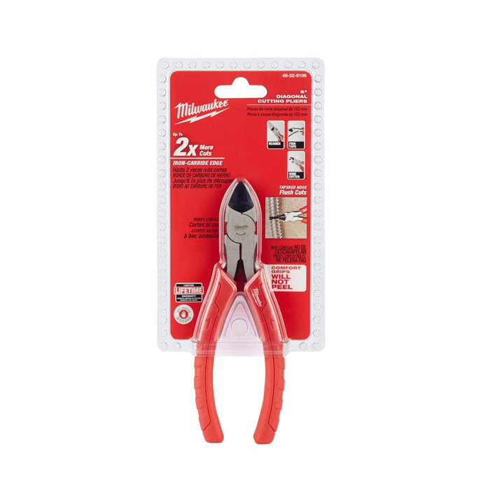 PINZA CORTE DIAGONAL 8" MILWAUKEE