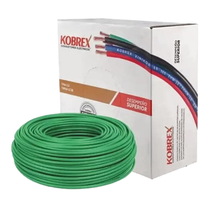 CABLE THW-LS # 10 600 V. CAJA 100 MT KOBREX