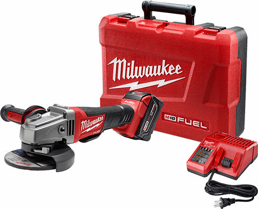 KIT DE ESMERILADORA M18 FUEL 4 1/2 SWITCH NO DESLIZABLE MILWAUKEE