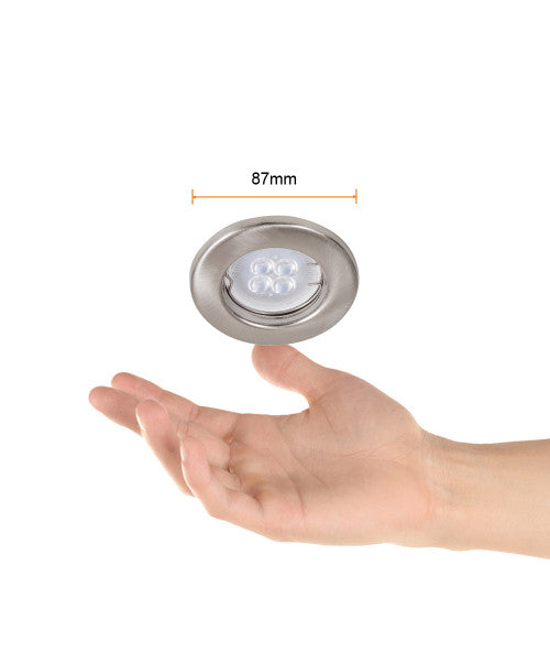 PACK DE 2 PZ DE LUMINARIO EMPOTRABLE FIJO TIPO SPOT MR16 TECNOLITE