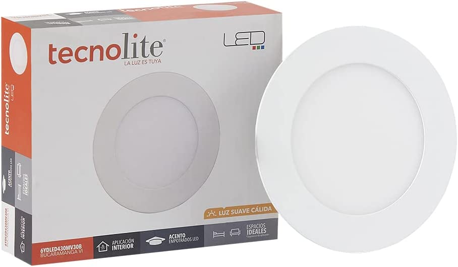 SPOT EMPOTRABLE BLANCO LED 11W 100-240V 6500K TECNOLITE