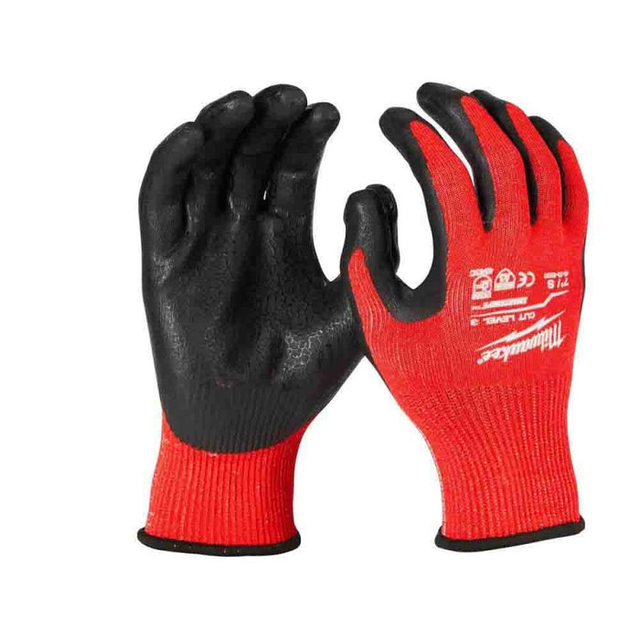 GUANTES DE CORTE DE NITRILO CUT 3 TALLA M MILWAUKEE